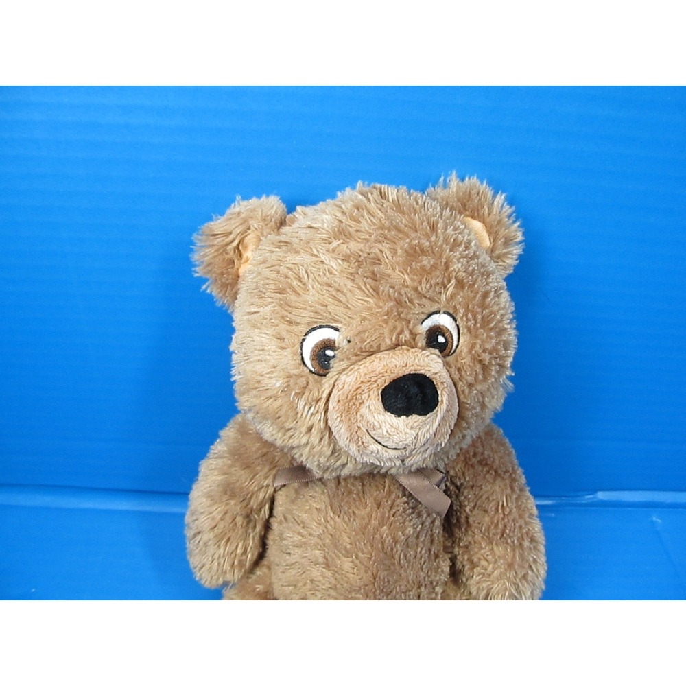 Garanimals Soft Little Teddy Bear Plush 12" Brown Bow Stuffed Animal Toy - Picture 2 of 8